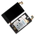 Genuine Nokia Lumia 520 replacement LCD touch screen assembly with frame Original