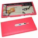 Genuine Nokia Lumia 800 replacement rear housing cover headphone jack, speaker & buttons Pink Original