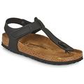 Birkenstock KAIRO HL boys's Children's Flip flops / Sandals in Black. Sizes available:3.5,4.5,2.5