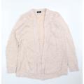 F&F Womens Pink Cardigan Jumper Size 14