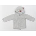 Marks and Spencer Baby Grey Jacket Size 3-6 Months Button