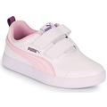 Puma COURTFLEX PS girls's Children's Shoes (Trainers) in White. Sizes available:10 kid,11 kid,11.5 kid,12 kid,13 kid,1 kid,1.5 kid,2.5 kid,Kid 12