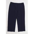Happit Womens Blue Trousers Size 18 L27 in