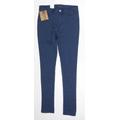 Regatta Womens Blue Polyester Track Pants Trousers Size 10 L29 in Regular