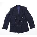 Hugo james Mens Blue Jacket Suit Jacket Size 42