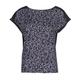 Esprit MODAL PRINT women's T shirt in Blue. Sizes available:XS,S,M,L,XL