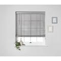 Habitat Elliott 50mm Wooden Tape Venetian Blind - Grey