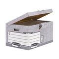 Bankers Box by Fellowes System Flip Top Storage [Pack 10] - 01815