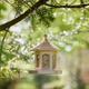 Hanging Wooden Bird Feeder