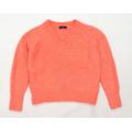 F&F Womens Pink Pullover Jumper Size 8