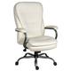 Goliath Bariatric 24 Hour 27 Stone White Leather Faced Manager Chair