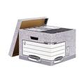 Bankers Box Large Grey Storage Box (10 Pack)