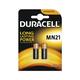 Duracell 12V Car Alarm Battery MN21 (2 Pack)