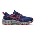 ASICS Pre-Venture 9 GS Trail Running Shoe Kids - Blue, Coral, Size 5
