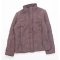 M&Co Womens Size 10 Brown Puffer Jacket