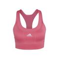 adidas Medium Support Primeknit Sports Bras Women - Red, Size M