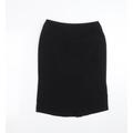 F&F Womens Black Straight & Pencil Skirt Size 10