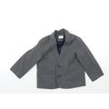 F&F Boys Grey Jacket Blazer Size 2-3 Years