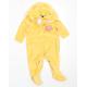 Disney Baby Yellow Polyester Babygrow One-Piece Size 9-12 Months - winnie the pooh