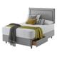 Silentnight Toulouse Superking 2 Drawer Divan Set - Grey