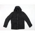 Gap Mens Black Overcoat Coat Size M