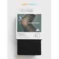 Secret Shaping Black 40 Denier Opaque Tights 2 Pack XL