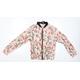 Atmosphere Womens White Floral Jacket Size 12