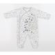 Disney Baby Baby White Geometric Polyester Babygrow One-Piece Size 0-3 Months - Dumbo