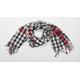 Primark Cream Check Womens Grey Scarf