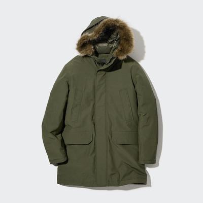Uniqlo - Ultra Warm Hybrid Down Coat - Green - XS