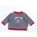 Sport Team Baby Multicoloured Striped Basic T-Shirt Size 0-3 Months