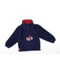 krazy kidz Boys Blue Fleece Jacket Size M