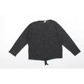 Zara Girls Grey Polyester Pullover Sweatshirt Size 11-12 Years