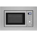 Smeg FMI017X Built In 39cm Tall Compact Microwave - Stainless Steel