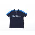 Ben Sherman Boys Blue Basic T-Shirt Size 4-5 Years