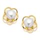 9ct Gold Freshwater Cultured Pearl Earrings - 3mm - G0560