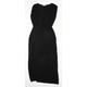 Oasis Womens Size XS Black Maxi Dress (Regular)