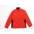 PUMA Womens Red Jacket Size M - redrock