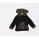 Sayoo Boys Black Camouflage Pullover Hoodie Size 2 Years