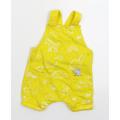 George Baby Yellow Dungaree One-Piece Size 3-6 Months