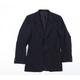 boss turo Mens Blue Jacket Blazer Size 36