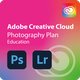 Adobe Creative Cloud Photography Plan, Academic