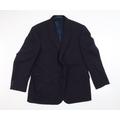 Lands' End Mens Blue Jacket Suit Jacket Size 44