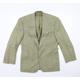 Marks and Spencer Mens Green Check Jacket Suit Jacket Size 36