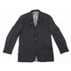Ciro Citterio Mens Black Striped Jacket Suit Jacket Size 40