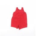 TU Baby Red Dungaree One-Piece Size 18-24 Months