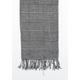 Unbranded Unisex Grey Plaid Knit Scarf