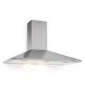 Klarstein TR90WS Extractor Fan Cooker Hood 90cm Stainless Steel