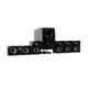 Auna Areal 525 Bk 5.1 Surround Sound Active Speaker System 125 W RMS