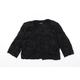 ASOS Womens Black Floral Jacket Size 8